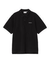 Carhartt Wip Script Polo Black-White