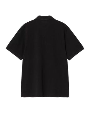 Carhartt Wip Script Polo Black-White