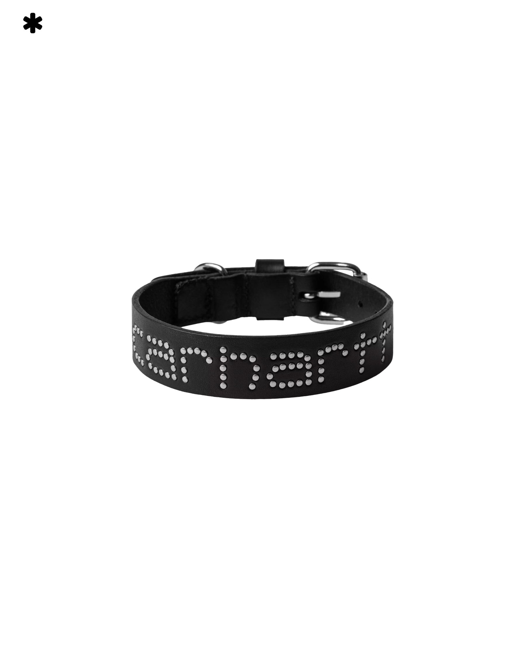 Carhartt Wip Script Studs Dog Collar Black S-M