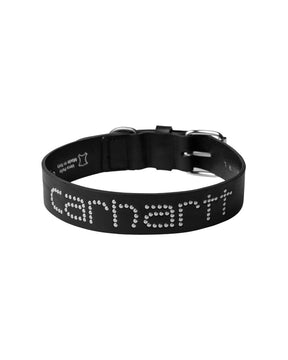 Carhartt Wip Script Studs Dog Collar Black M-L