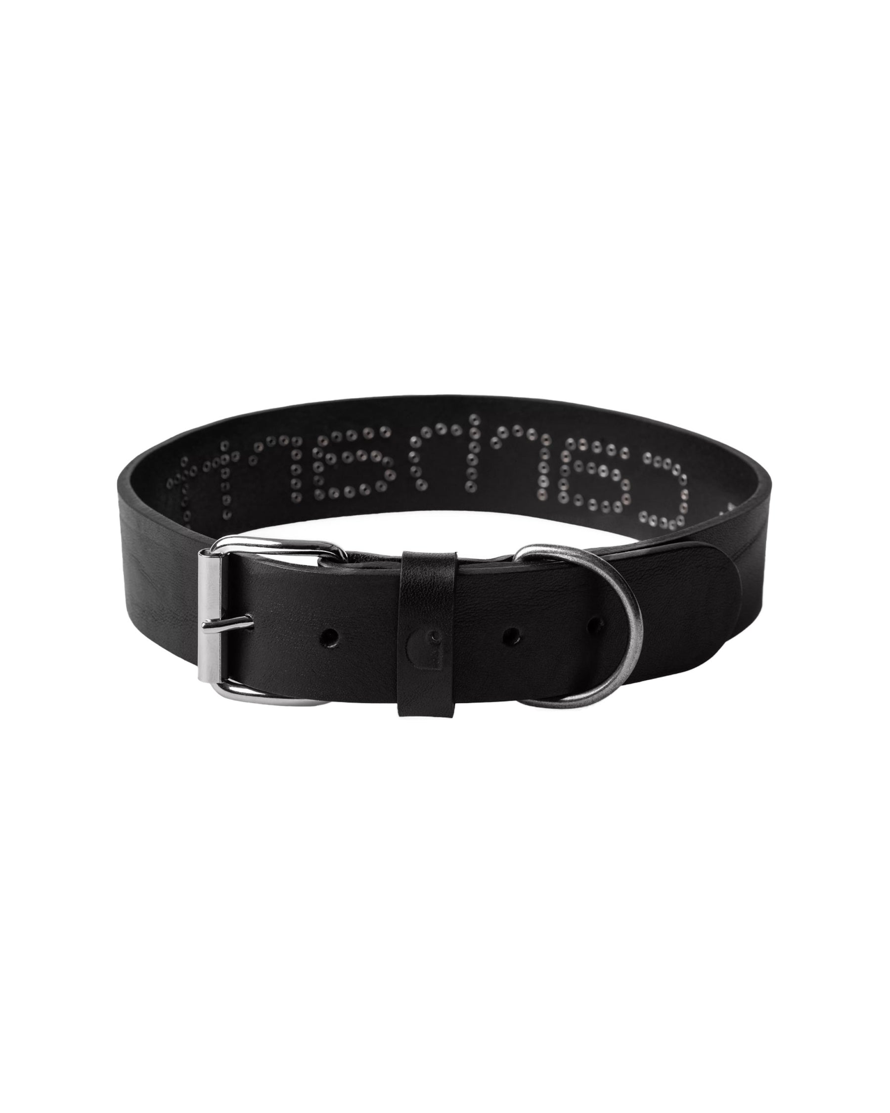 Carhartt Wip Script Studs Dog Collar Black M-L