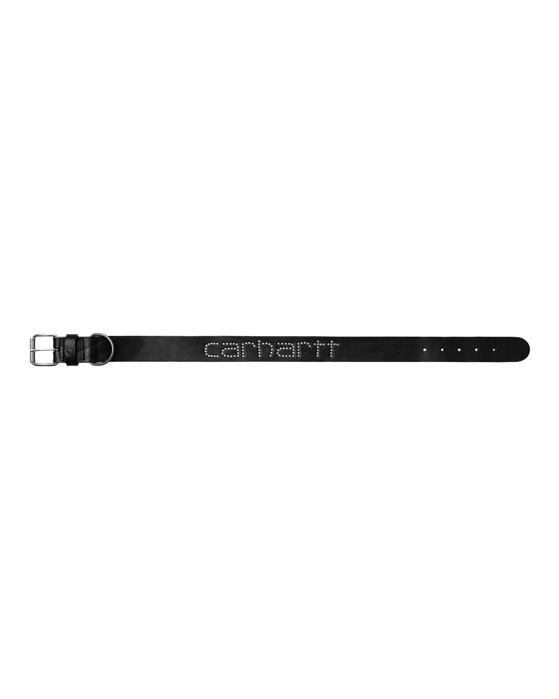 Carhartt Wip Script Studs Dog Collar Black M-L
