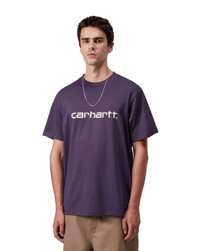 Carhartt Wip Script T-Shirt Lokers-Salt
