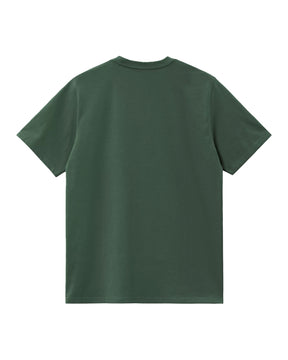 Carhartt Wip Script T-Shirt Sycamore Tree-Phlox