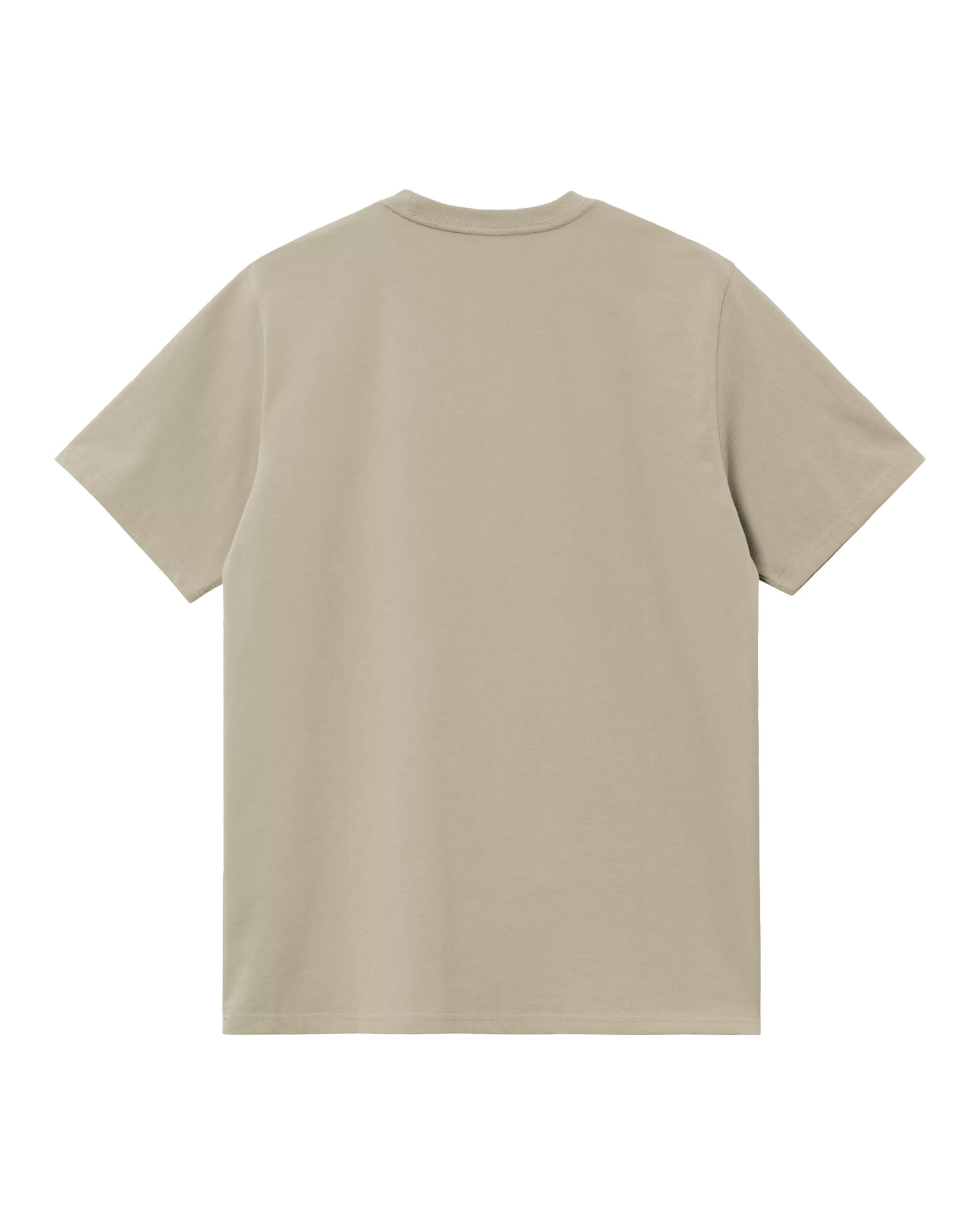 Carhartt Wip Script Tee Beige Bianco