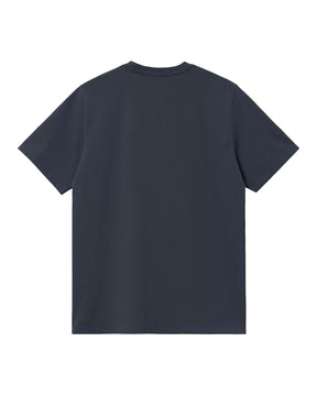 Carhartt Wip Script Tee Blu Notte