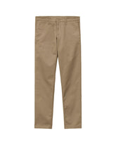 Carhartt Wip Sid Pant Lamar Stretch Twill Leather Rinsed