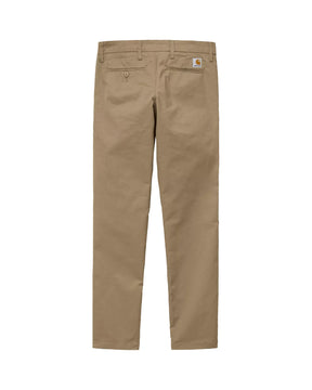 Carhartt Wip Sid Pant Lamar Stretch Twill Leather Rinsed