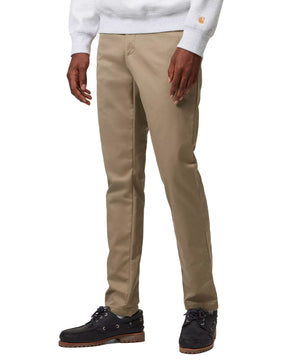 Carhartt Wip Sid Pant Lamar Stretch Twill Leather Rinsed