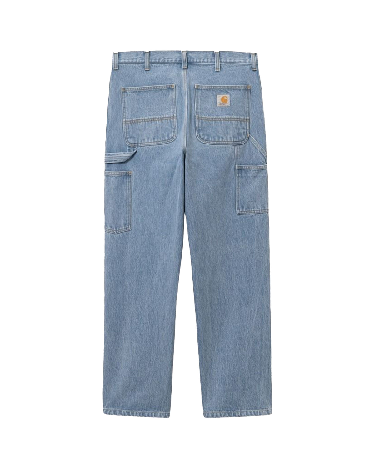 Carhartt Wip Single Knee Pant Blue Stone Bleached