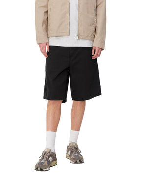 Carhartt Wip Single Knee Short Nero