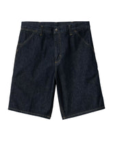 Carhartt Wip Single Knee Short Smith Denim Blue