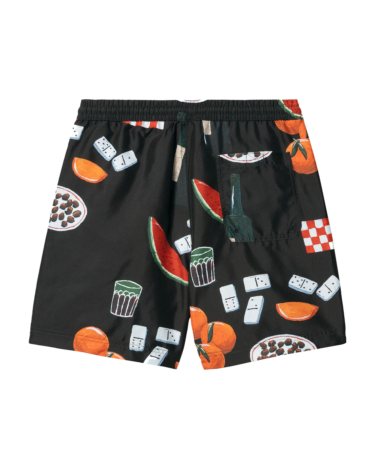 Carhartt Wip Slater Swim Trunks Black