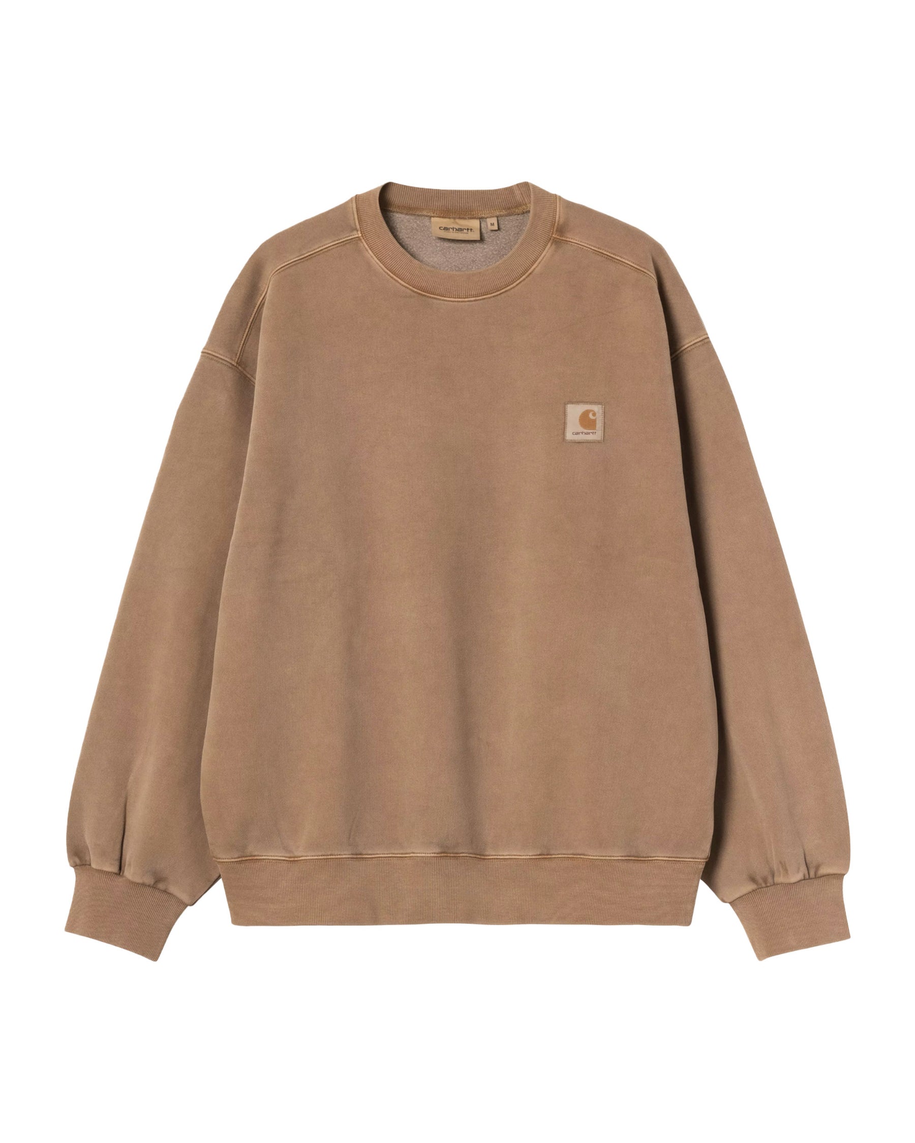 Carhartt Wip Vista Sweat WIP Hamilton Brown Garment Dyed