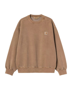 Carhartt Wip Vista Sweat WIP Hamilton Brown Garment Dyed