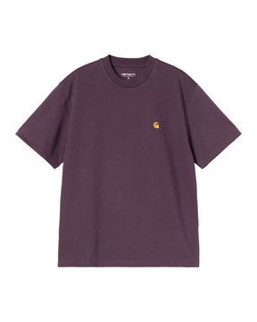 Carhartt Wip W Chase Tee Viola Oro