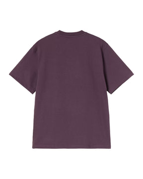 Carhartt Wip W Chase Tee Viola Oro