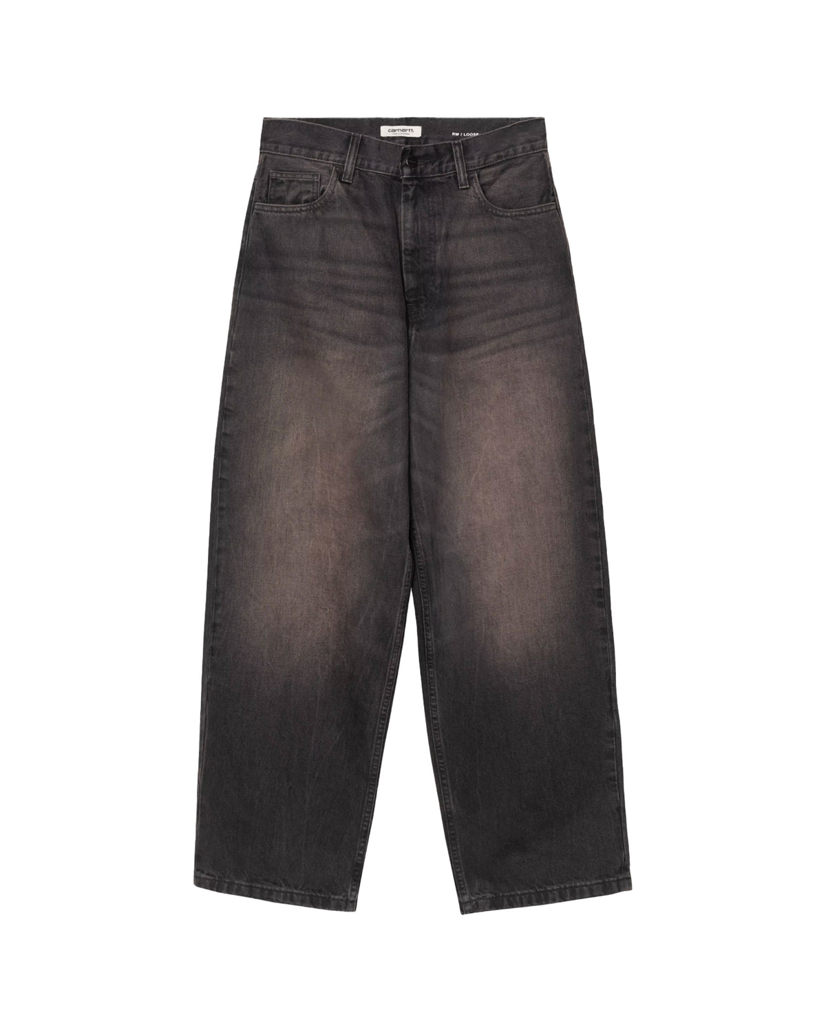 Carhartt Wip W' Brandon Pant Black Tobacco Used Wash