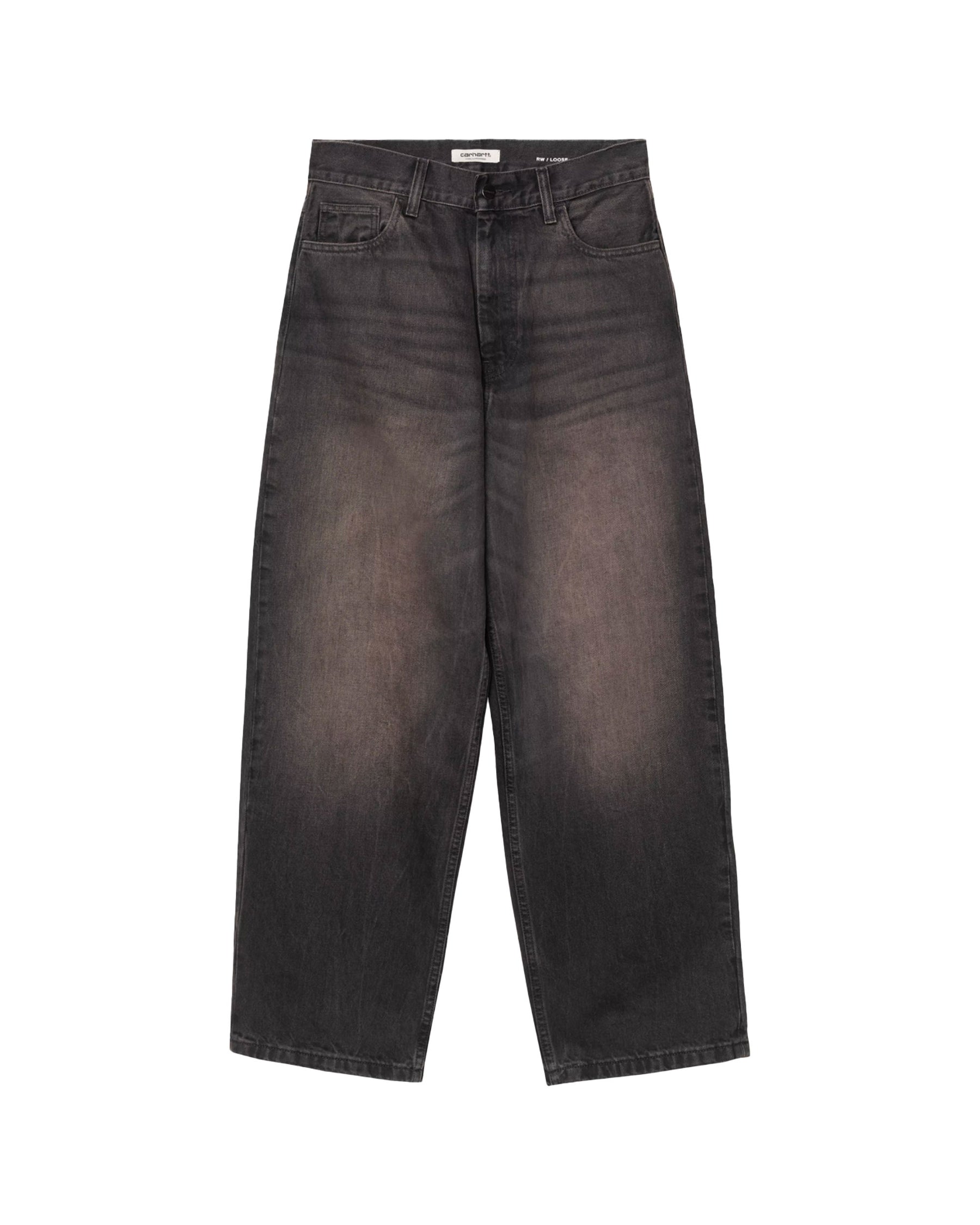 Carhartt Wip W' Brandon Pant Black Tobacco Used Wash
