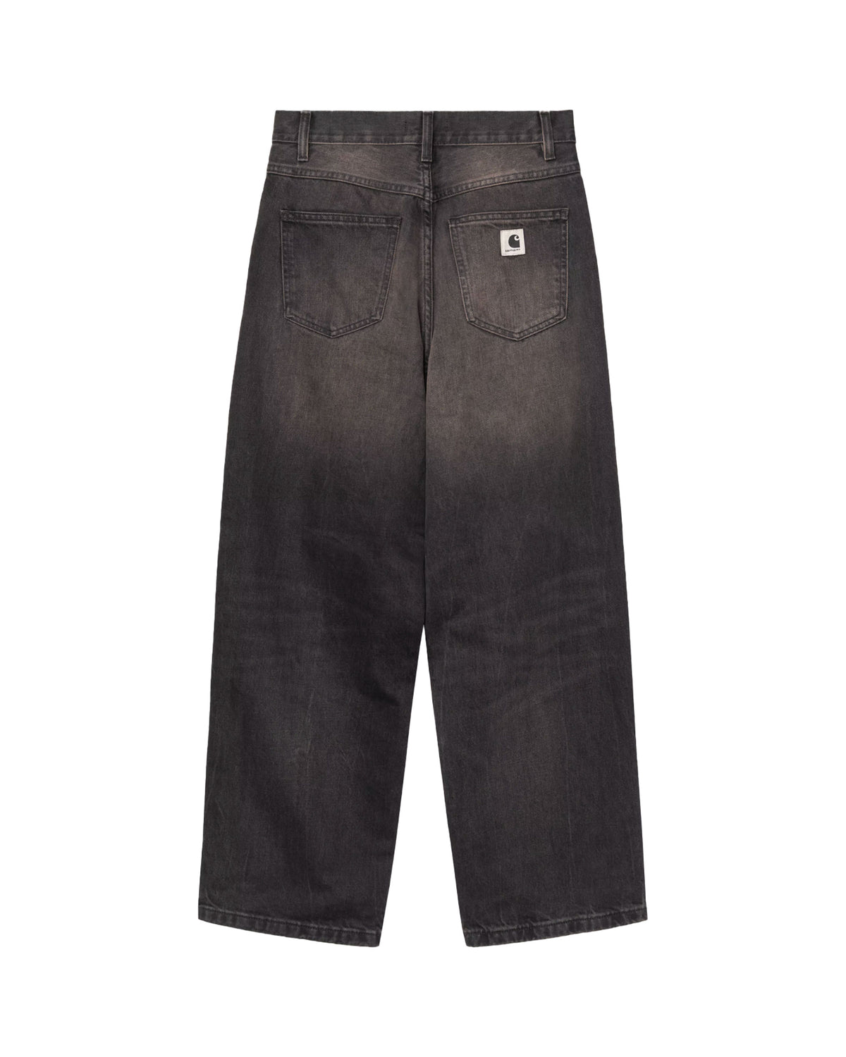 Carhartt Wip W' Brandon Pant Black Tobacco Used Wash