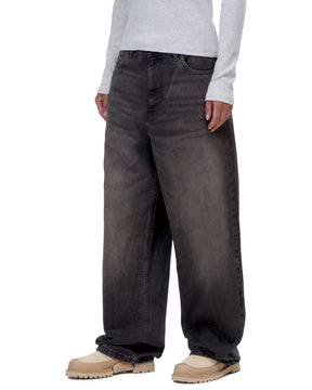 Carhartt Wip W' Brandon Pant Black Tobacco Used Wash