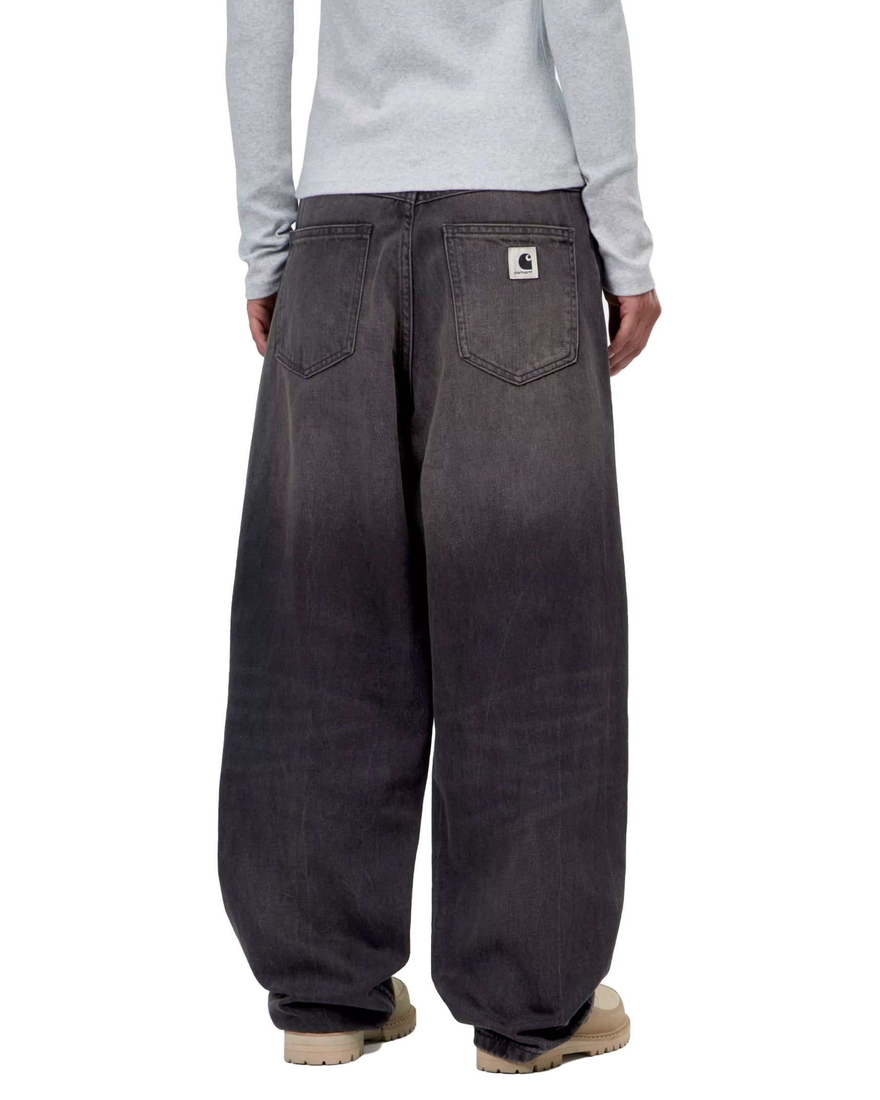 Carhartt Wip W' Brandon Pant Black Tobacco Used Wash