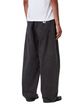 Carhartt Wip W' Brandon Pant Black stone washed