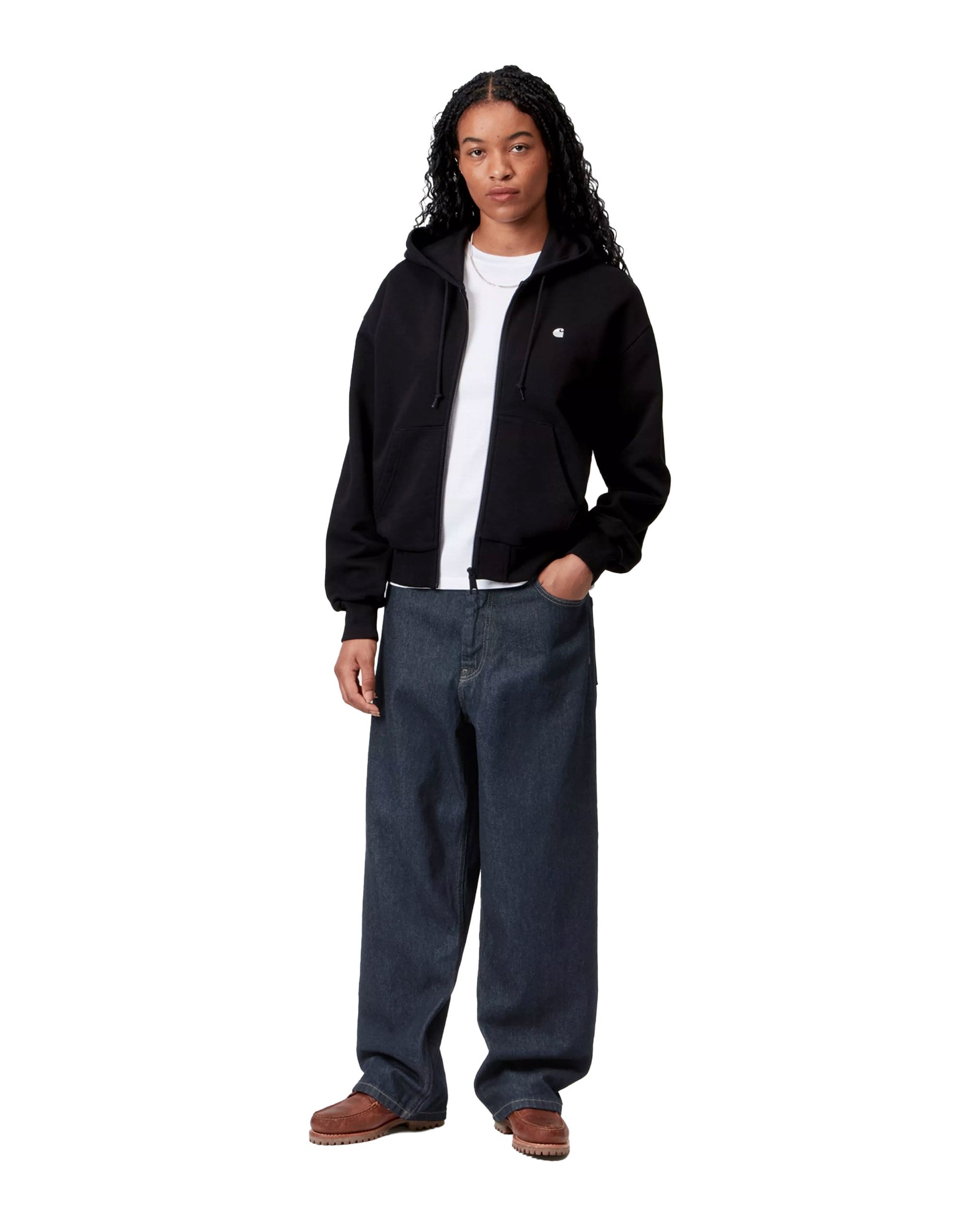 Carhartt Wip W' Brandon Pant Blue Rinsed