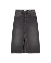 Carhartt Wip W' Brandon Skirt Black Grind Wash