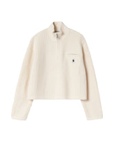 Carhartt Wip W' Detroit Half Zip Sweater Natural