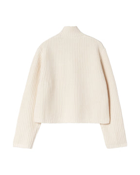 Carhartt Wip W' Detroit Half Zip Sweater Natural