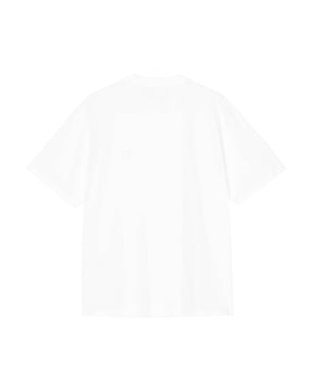 Carhartt Wip W' Heart Patch T-Shirt White-Red