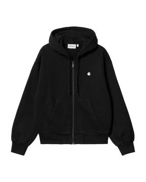 Carhartt Wip W' Hooded Casey Jacket Black-Silver