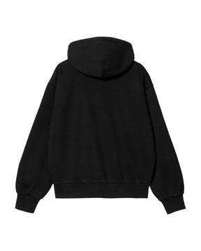 Carhartt Wip W' Hooded Casey Jacket Black-Silver