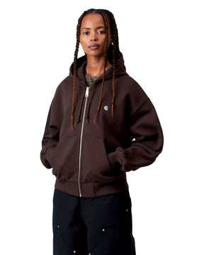 Carhartt Wip W' Hooded Casey Jacket Palisander-Silver