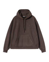 Carhartt Wip W' Hooded Lambert Sweat Tobacco moon wash