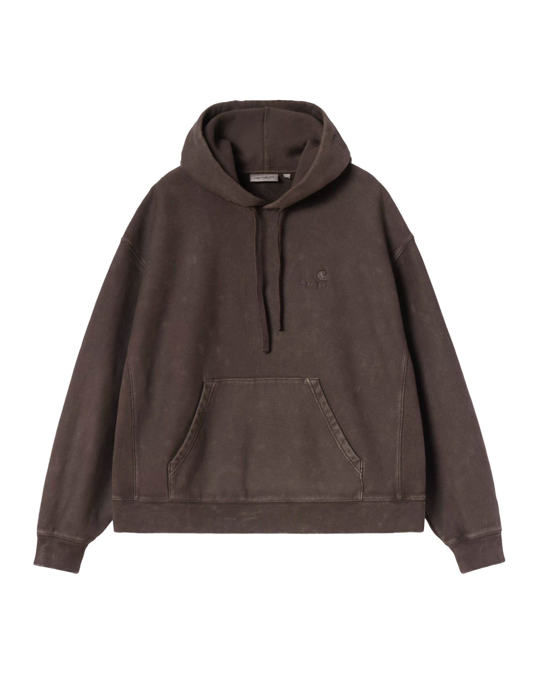 Carhartt Wip W' Hooded Lambert Sweat Tobacco moon wash