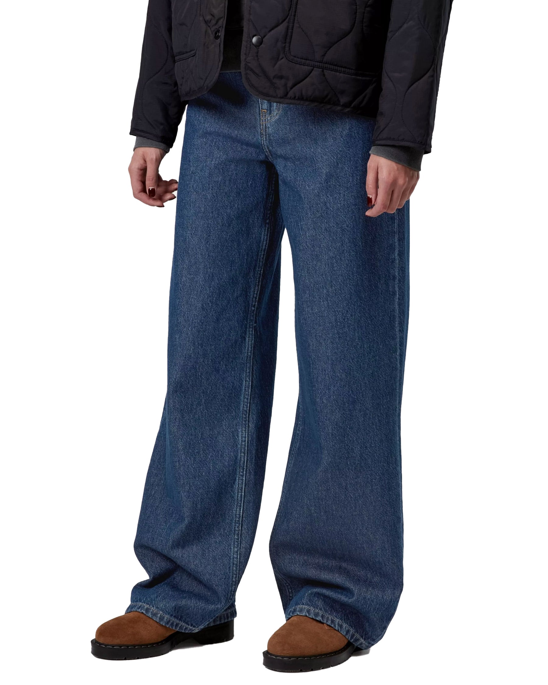 Carhartt Wip W' Jane Pant 'Fairfield' Denim Blue Stone Washed