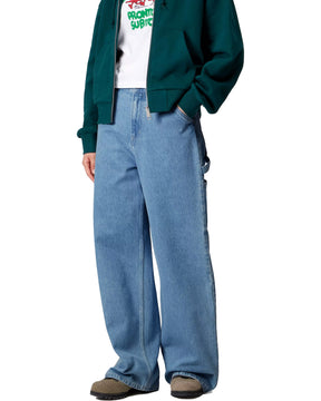Carhartt Wip W' Jens Pant Blue heavy stone wash no length