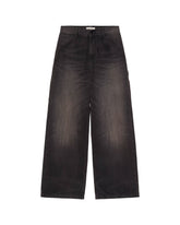 Carhartt Wip W' Jens Pant Camano Black Tobacco Used Wash