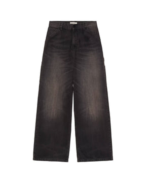 Carhartt Wip W' Jens Pant Camano Black Tobacco Used Wash
