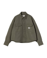 Carhartt Wip W' Kelly Shirt Jac Leaf rinsed