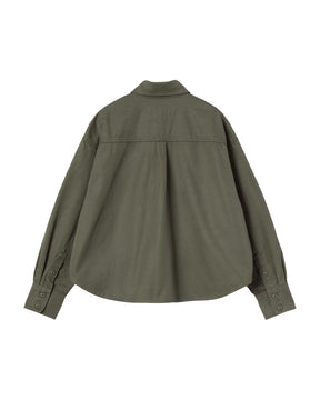 Carhartt Wip W' Kelly Shirt Jac Leaf rinsed