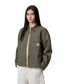 Carhartt Wip W' Kelly Shirt Jac Leaf rinsed