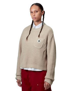 Carhartt Wip W' Mira Sweater Fleur De Sel