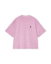 T-Shirt Donna Nelson Viola garment dyed