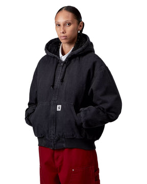Carhartt Wip W' OG Active Jacket Black Stone Washed