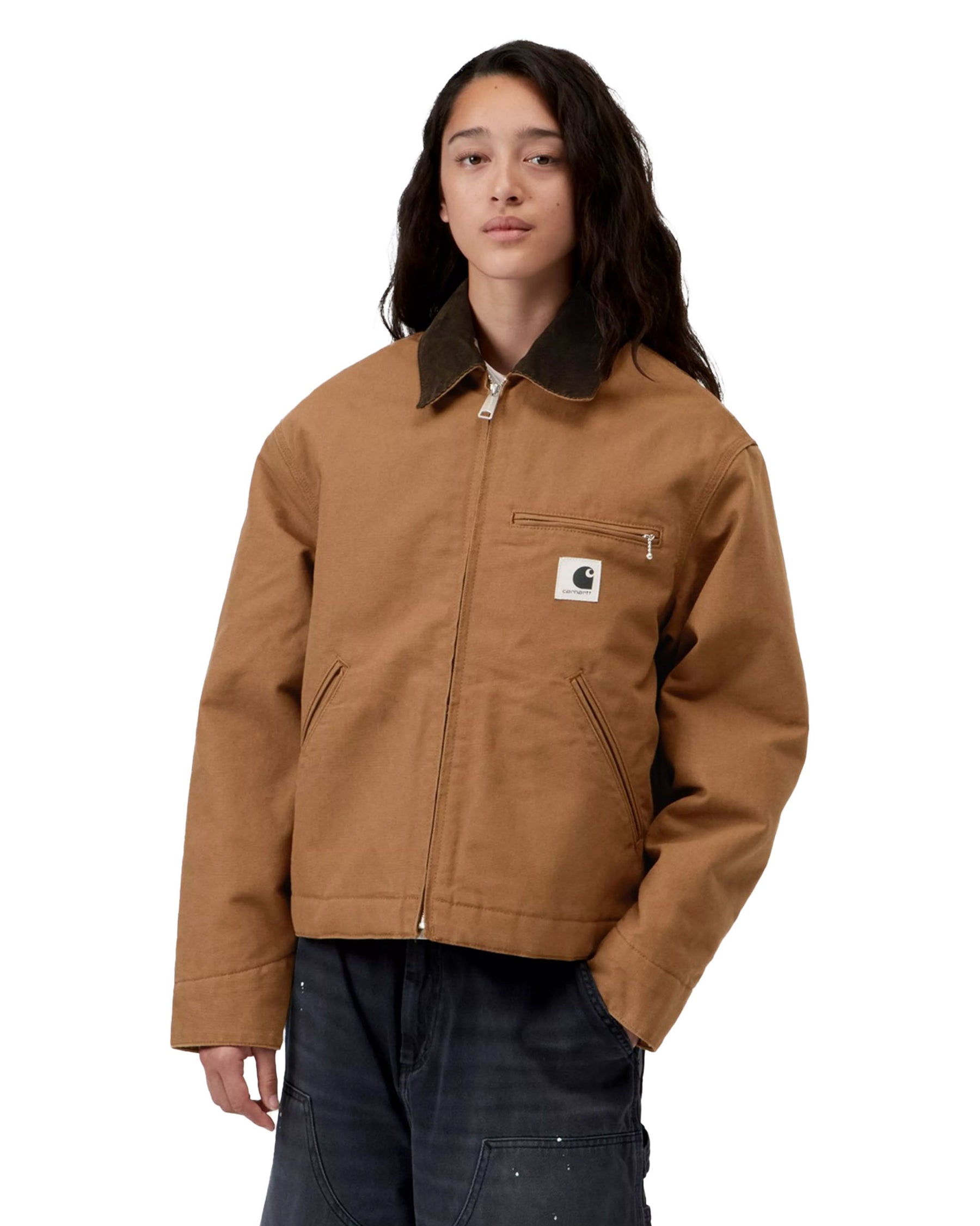 Carhartt Wip W' OG Detroit Jacket WIP Hamilton Brown-Tobacco