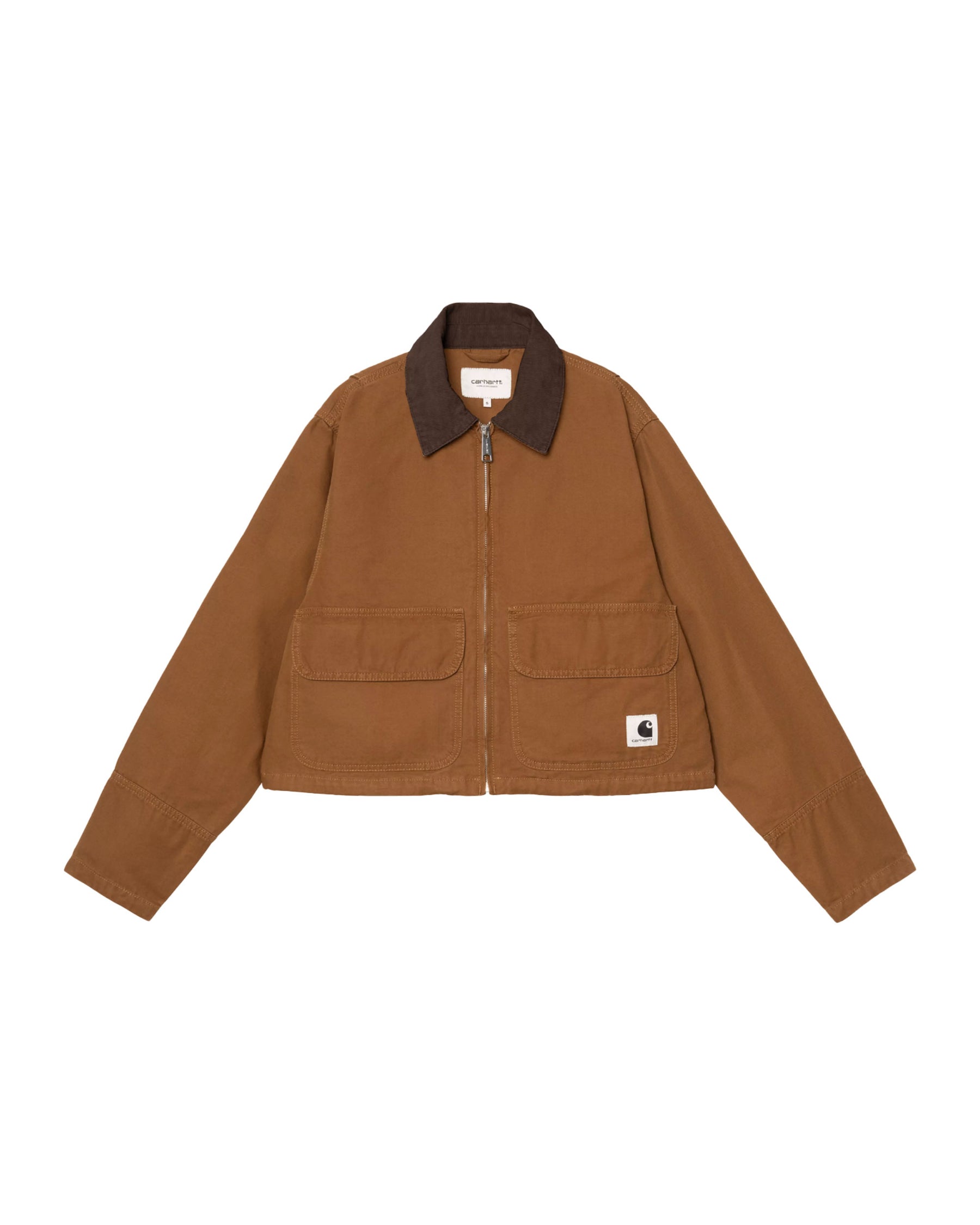 Carhartt Wip W' Prescott Jacket Hamilton Brown