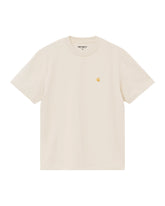 Carhartt Wip W' S-S Chase T-Shirt Natural-Gold